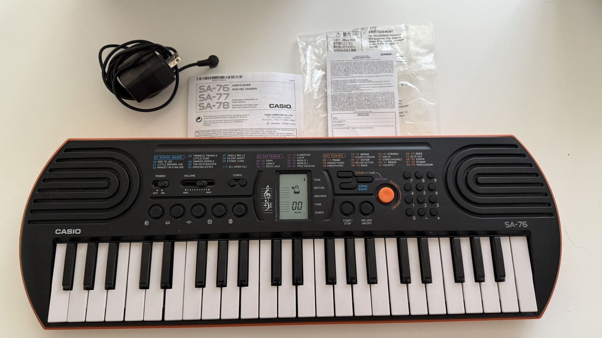 Casio SA-76 Portable Keyboard