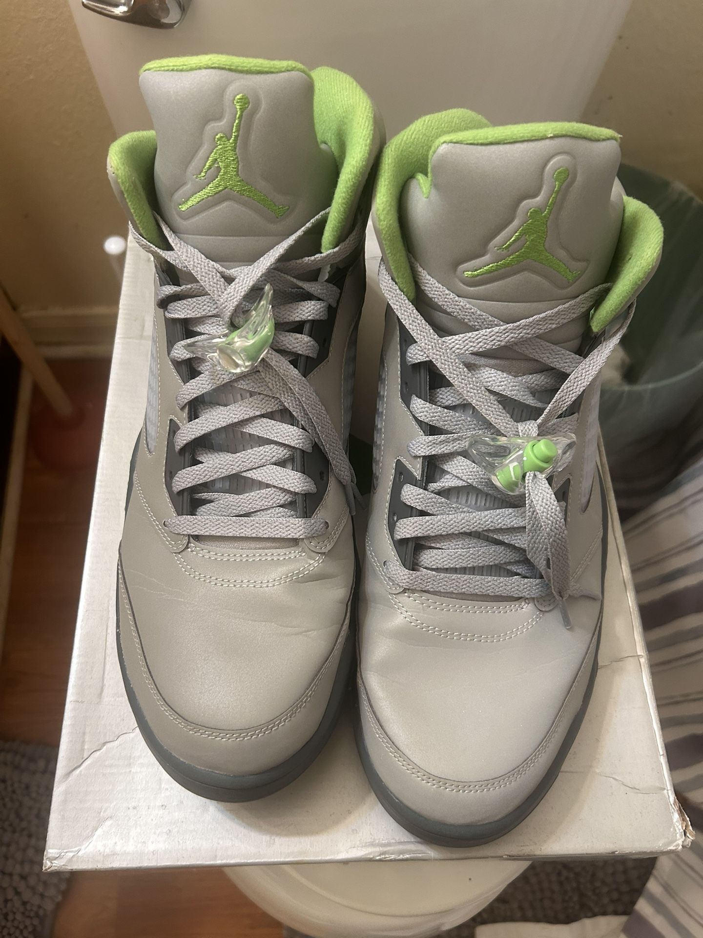 Jordan 5 Green Bean
