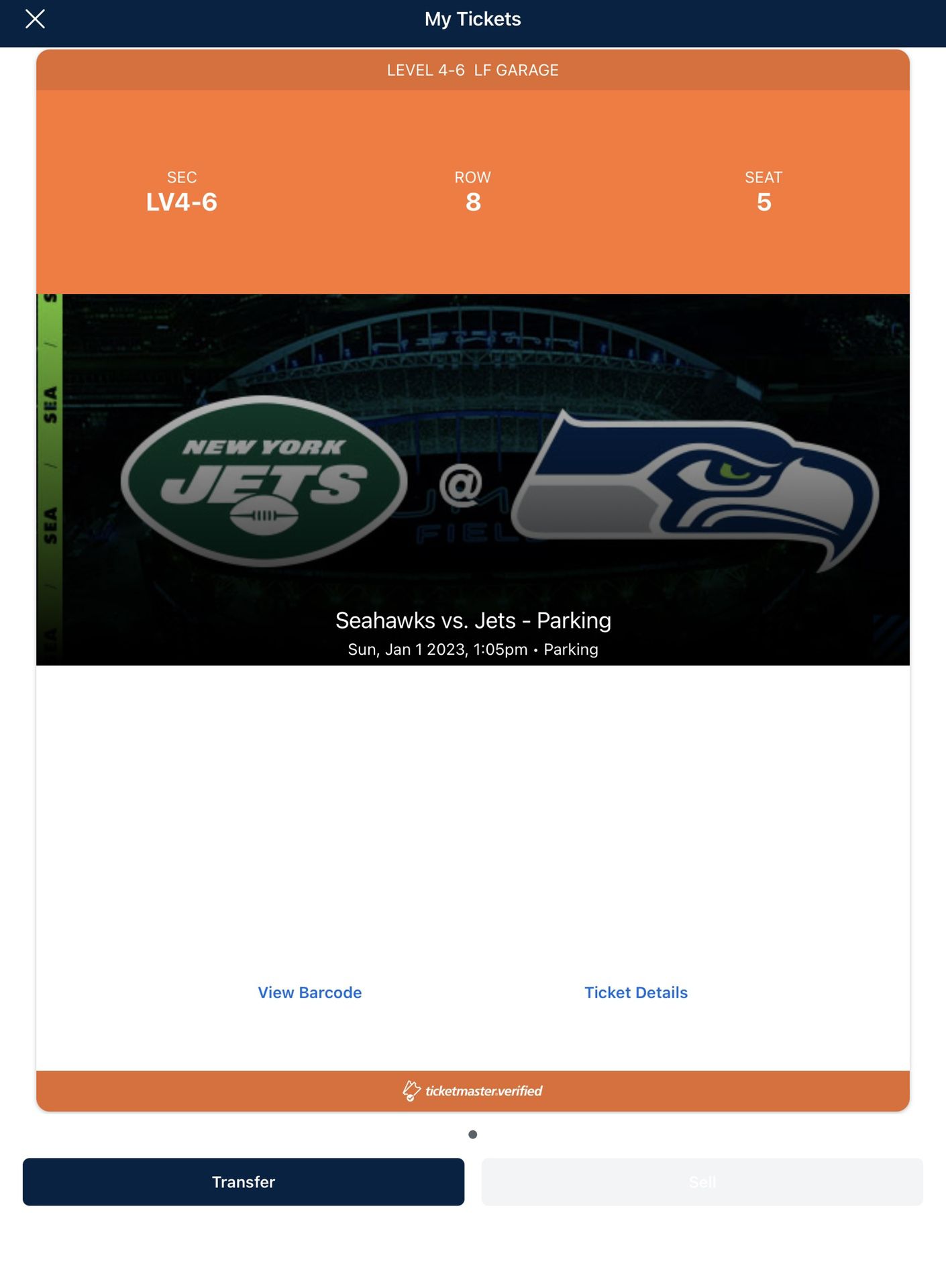 6 Seattle Seahawks vs Jets and Rams Delta Sky360 Club Tickets/Seats **below face value**