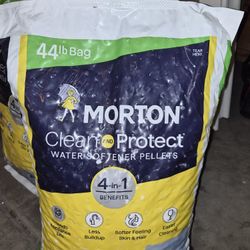 Morton Water Softener Pellets- 3 44lb Bags (Cheap Deal!!)