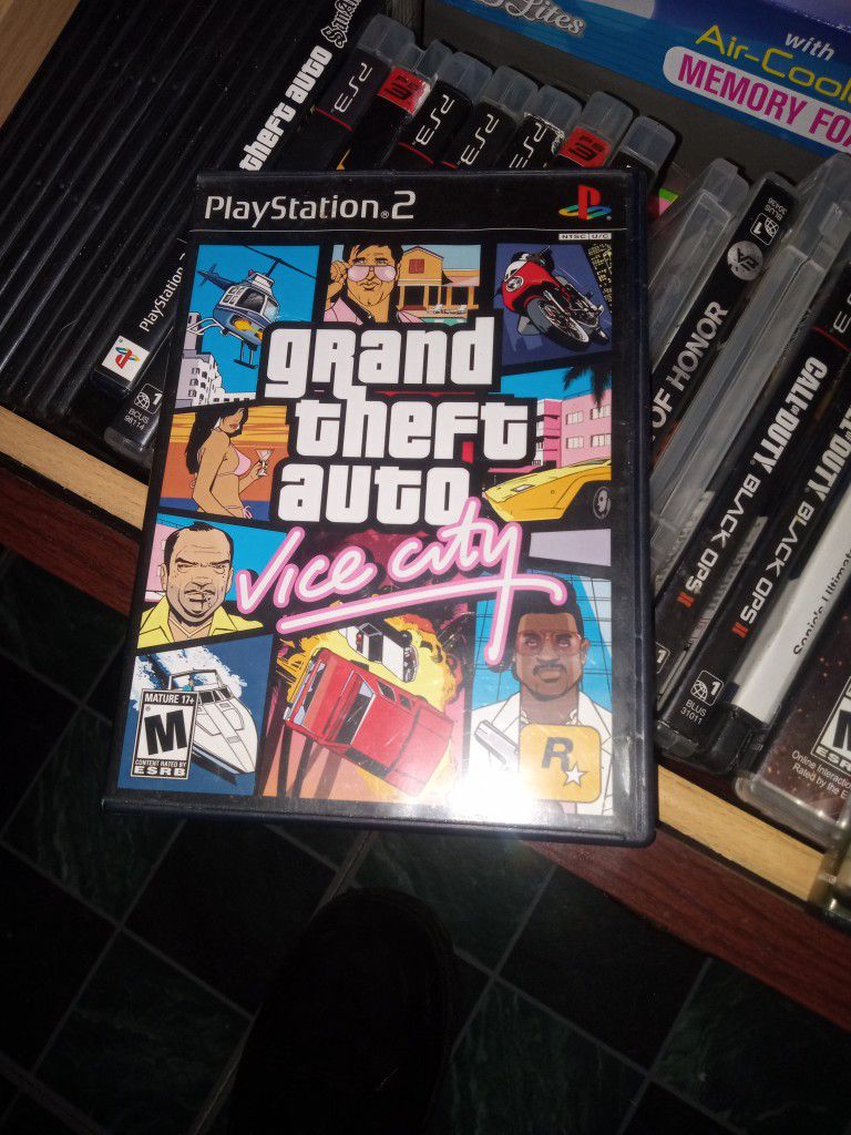 Ps2 GTA Vice City Great  For A Collection Or Just To Play