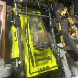 Brushless Ryobi Push Mower