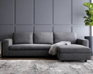 Ethan sectional sofa with chaise
