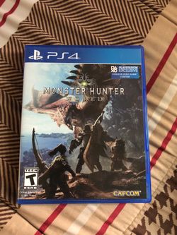 Monster Hunter World PS4