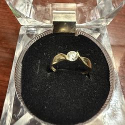 14k gold engagement ring