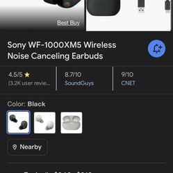 Sony Earbuds