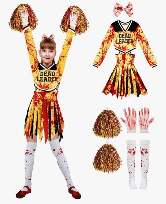 Cheerleader Costume / Kids Halloween Costume