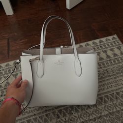 White Kate Spade Bag