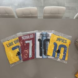 World cup soccer jersey . argentina, portugal & colombia