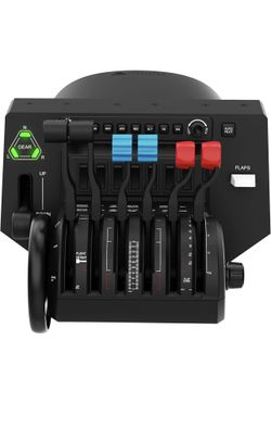 Honeycomb Bravo Throttle Quadrant — Flight Simulator Controls w/Autopilot, Annunciator Panel, Gear, Flaps, Trim Wheel — All-in-One Cockpit System w/Co