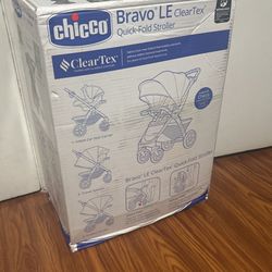 New Chicco Bravo LE ClearTex Stroller