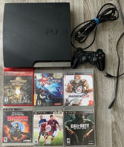 PlayStation 3 Slim Bundle – Tested, Working & Ready to Play! 🎮
