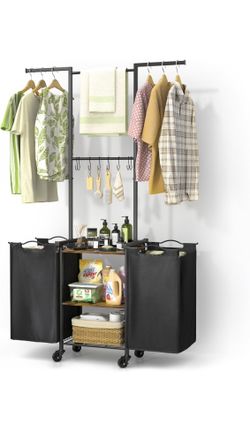 Double Laundry Hamper 