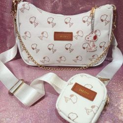 New Snoopy Crossbody Bags - $40 Each