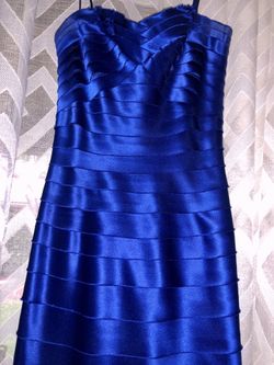 Royal Blue BCBG Dress