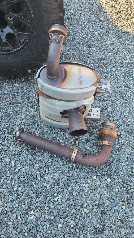 2022 Can Am Maverick X3 Stock Exhaust