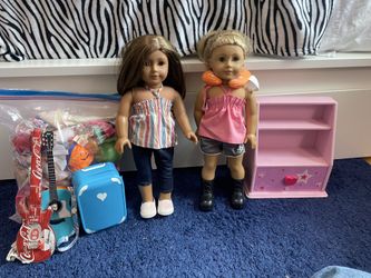 2 American Girl Dolls