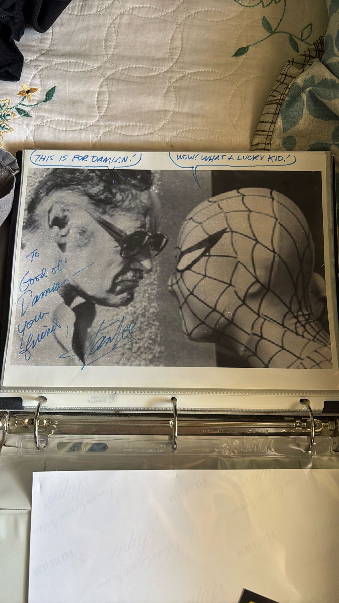 Stan Lee Signed Photograph