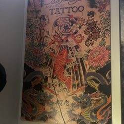 Old Tatto Shop Panting From Japan