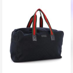 Gucci Authentic Designer Duffle Travel Bag