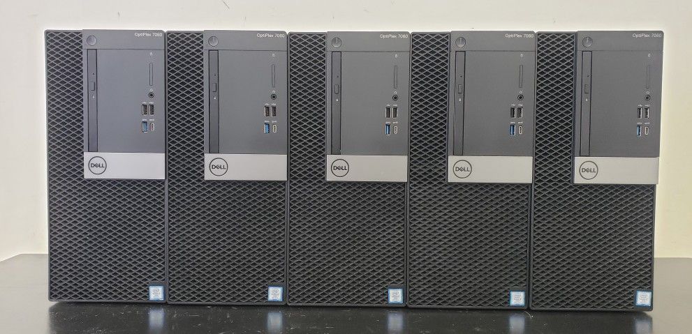 Dell Optiplex 7060 6 core i7-8700, 32GB RAM, 4GB graphics card