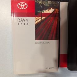 2016 Rav 4 Owner's Manual