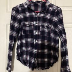 Plaid top xl