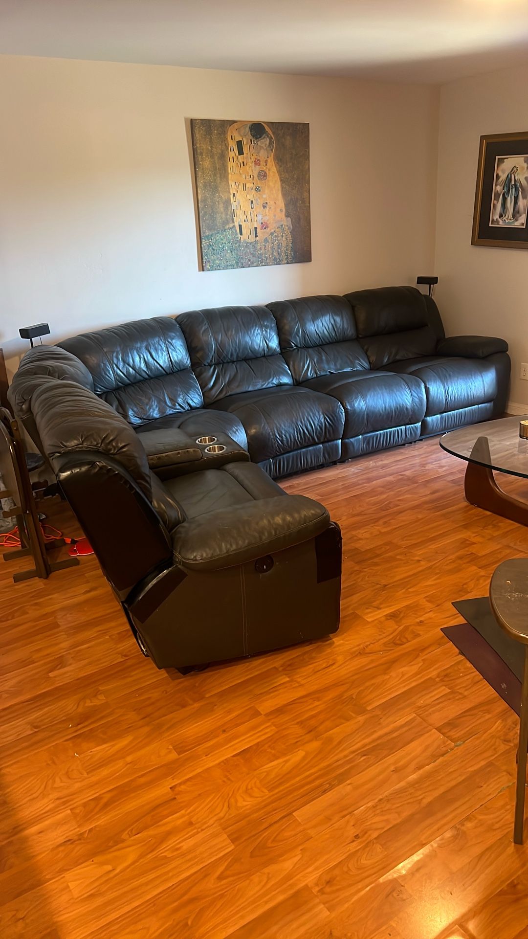 FREE LEATHER SOFA