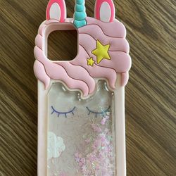 iPhone 11 Pro Pink Unicorn Phone Case