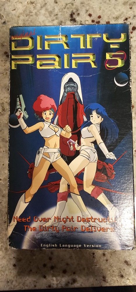 VHS Original Dirty Pair 5