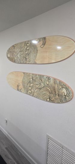 Wall Surf Board Decor