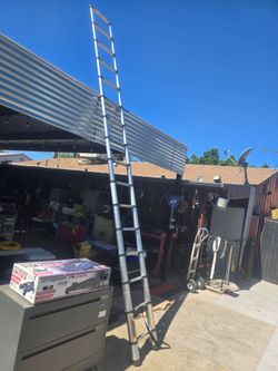 16 ft extended ladder