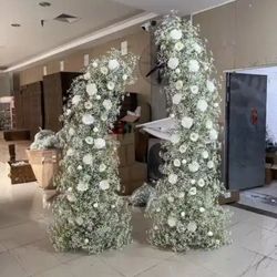 Artificial Floral Half Arch 