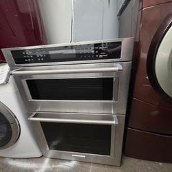 30" KITCHENAID MICROWAVE OVEN COMBO STAINLESS STEEL 