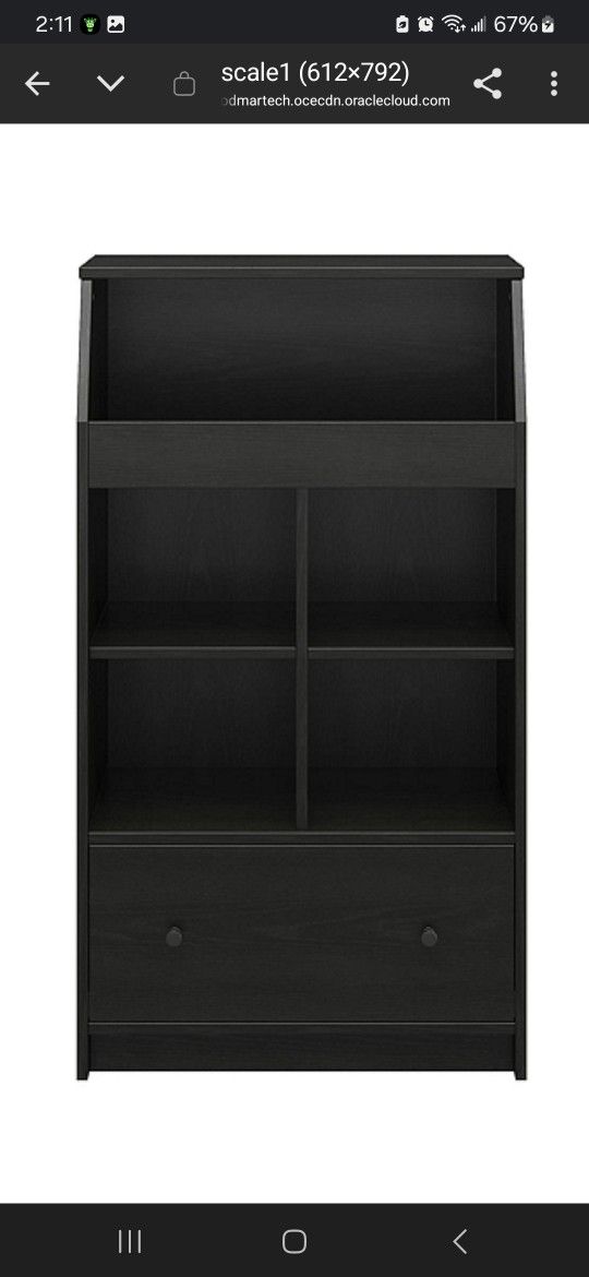 Ameriwood Home The Loft 1-Drawer Storage Tower