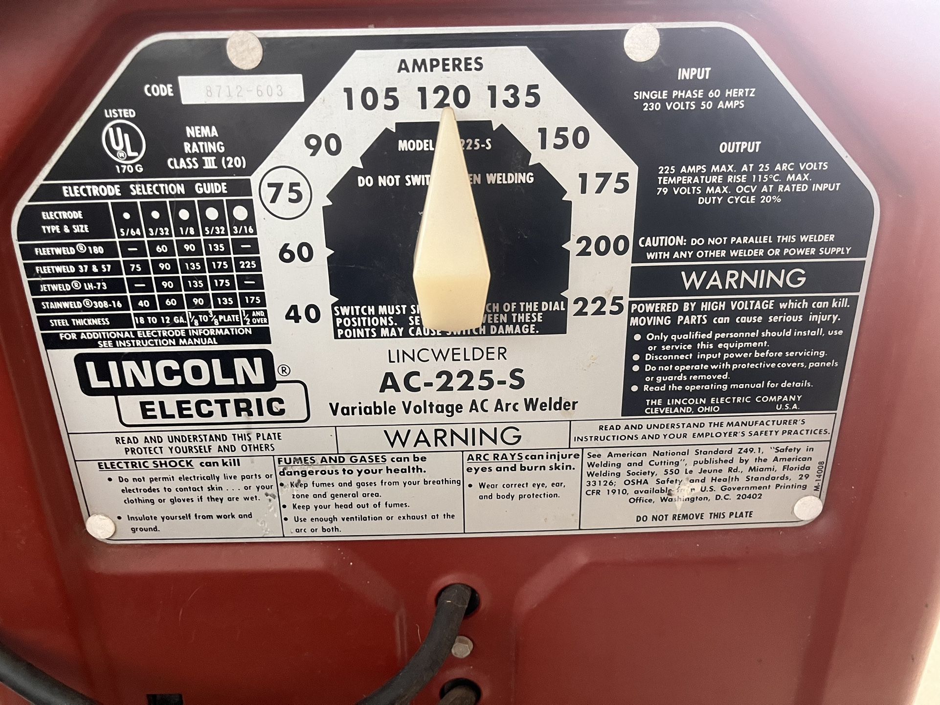 LINCOLD Welder