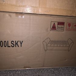 Storage ottoman Light Blue Sky