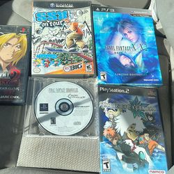 GameCube PS1 PS2 and PS3 games