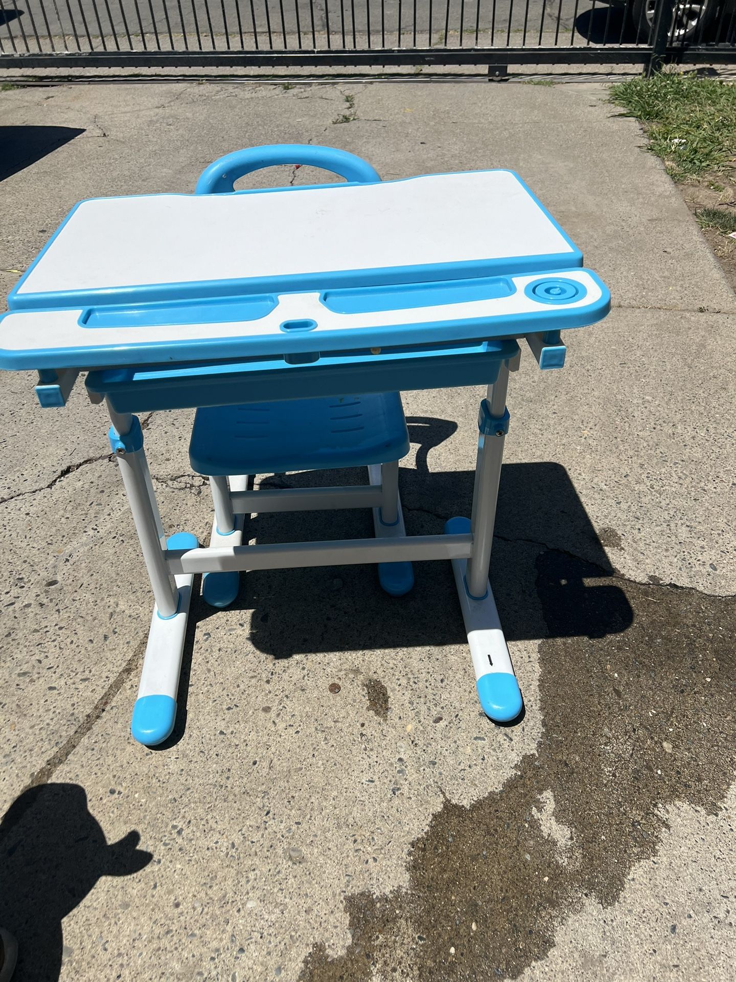 Desk Blue Toddler And Kid Desk
