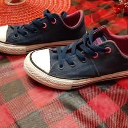 Girls Size 13 Converse Blue