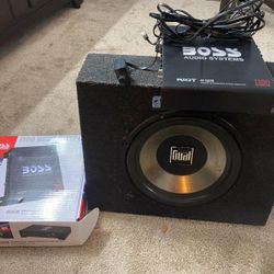 Speaker And Amp Set