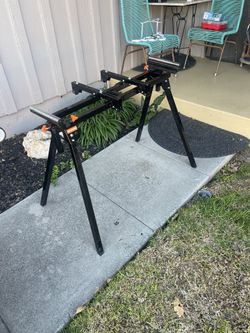 Miter Saw Stand / Work Support Stand –Base para Sierra Ingletadora / Soporte de Trabajo