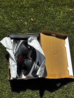 Air Jordan Black and Red Sneakers