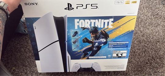 Ps5 slim disc Fortnite bundle box
