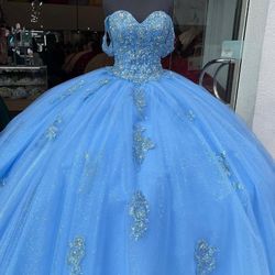 Quince Dress Light Blue 