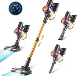 Moolan V3 PRO Cordless LED Home Vacuum yellow
