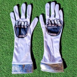 Disguise Power Ranger Dino Charge Child OSFM Costume Gloves Set EUC