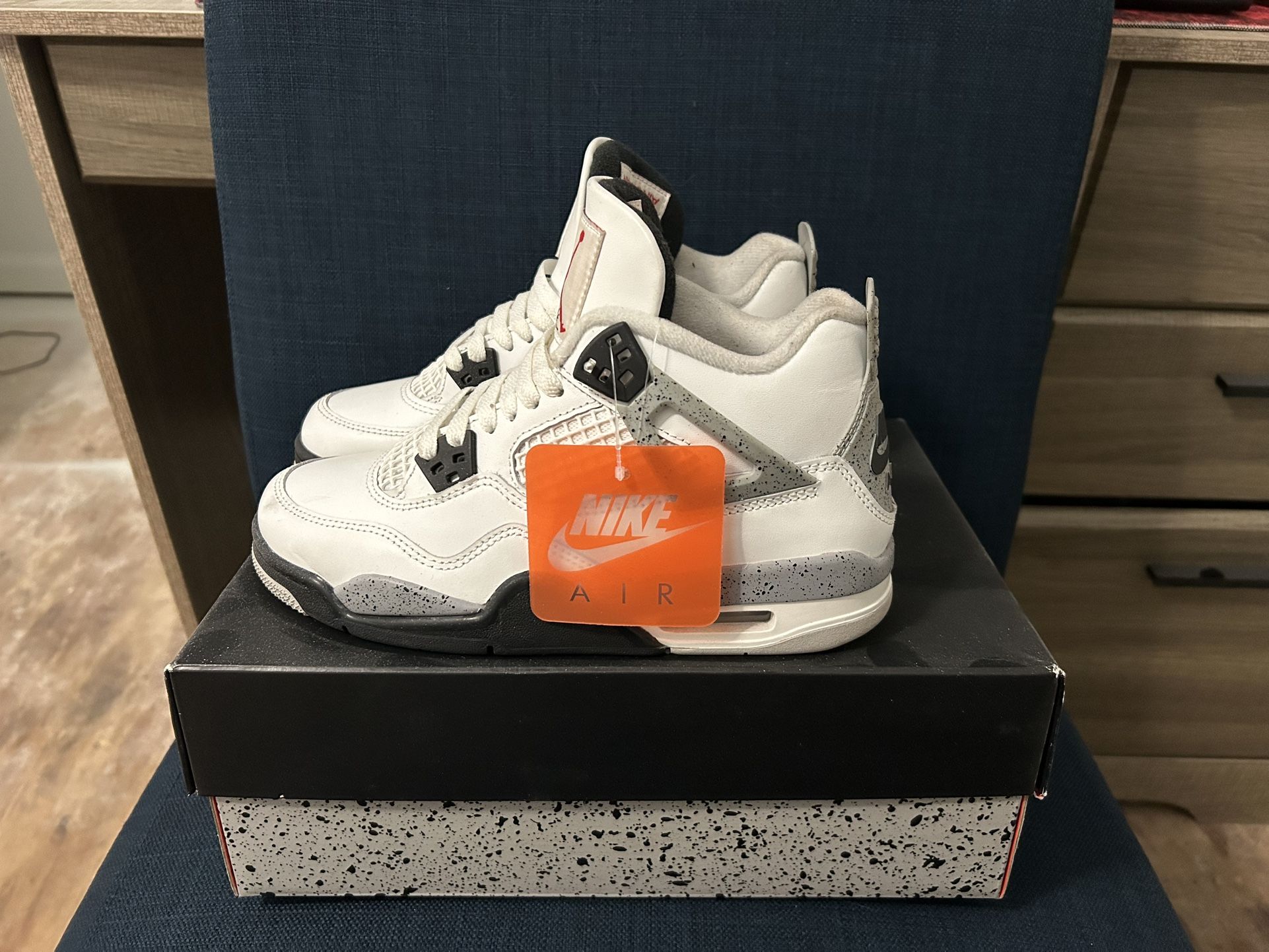 Air jordan 4 Retro White Cement