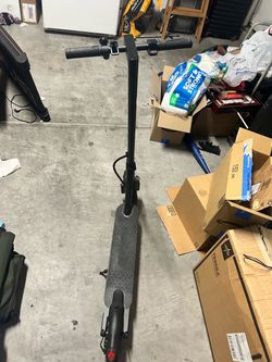 Black Electric Kick Scooter