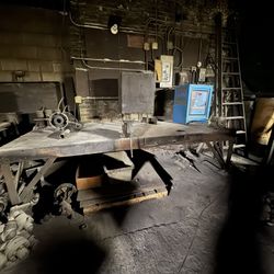 All Steel Table. Work Bench